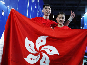 Lee, Tang capture gold in squash mixed doubles