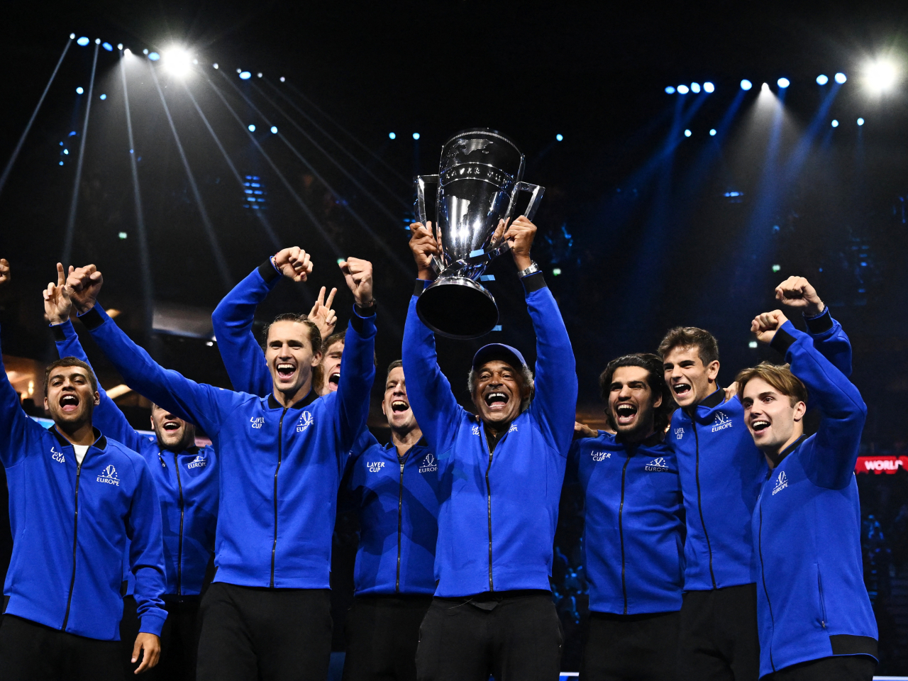 Team Europe secured their sixth Laver Cup crown with a 13-5 triumph over Team World. Photo: Reuters