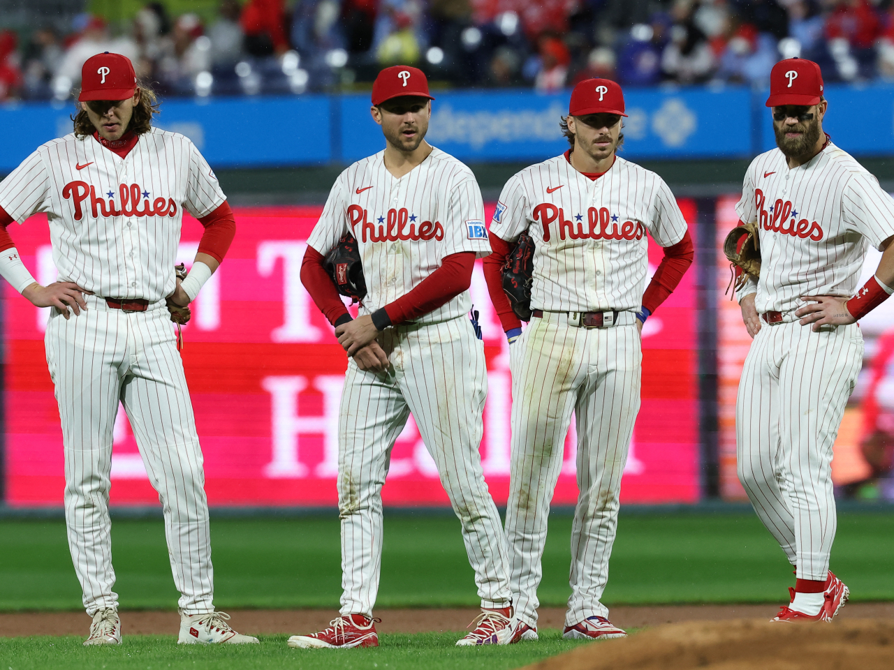 The Philadelphia Phillies clinched the final National League wild-card spot with a 7-3 victory over the Tampa Bay Rays. Photo: Reuters