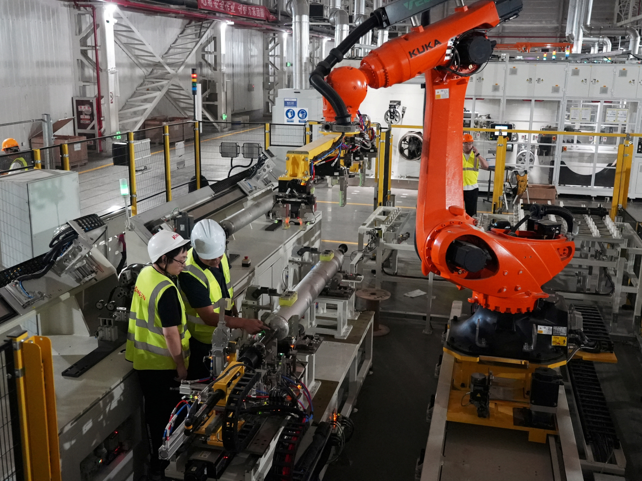Profits at industrial firms hit 5.27 trillion yuan in the first eight months of 2026. File photo: Reuters