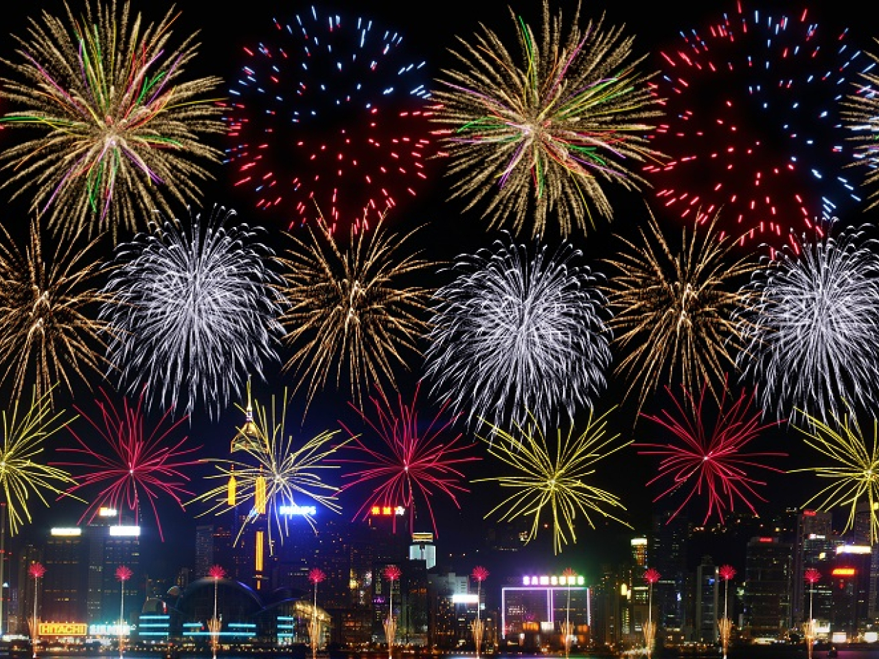 The 23-minute display is expected to attract 260,000 spectators this year. Photo courtesy of Information Services Department