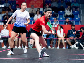 港隊於亞運壁球男女子團體分組賽分別取得兩連勝