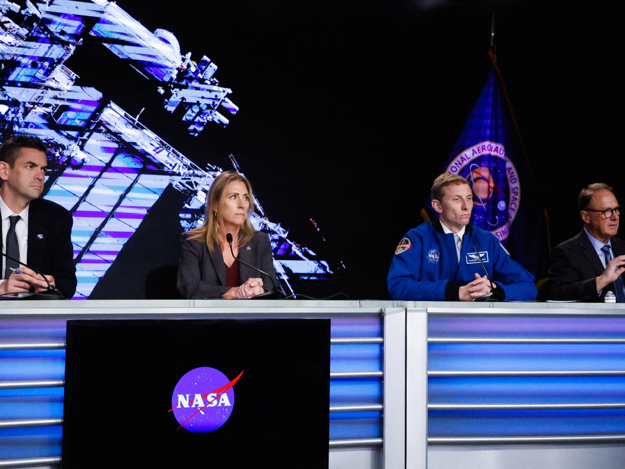 Nasa officials speak about their plans for Boeing's Starliner flights to the International Space Station. Photo: Reuters