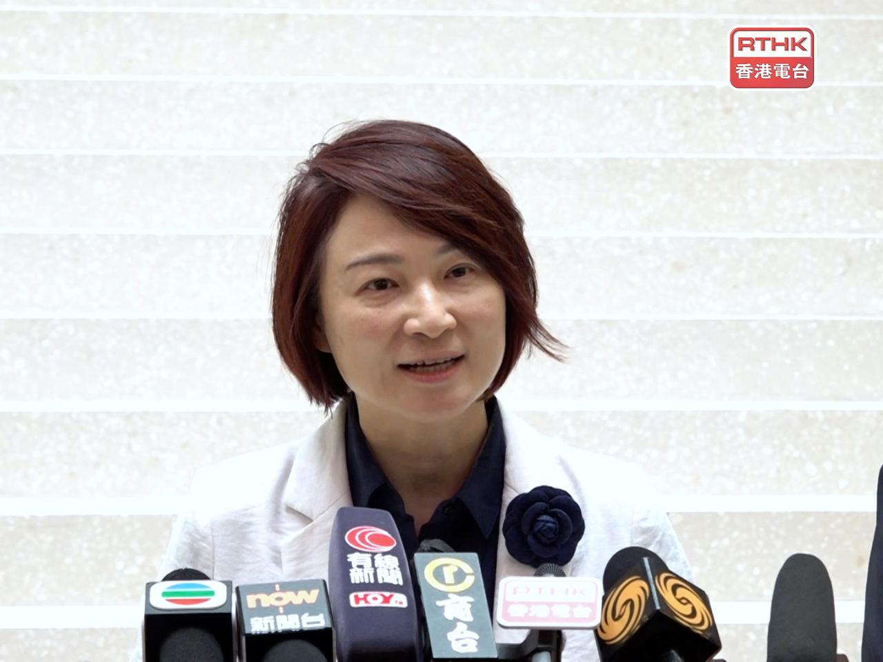 李慧琼說，立法會秉持「支持不缺位、監督不越位」原則，與特區政府共同推動北都發展。（港台圖片）