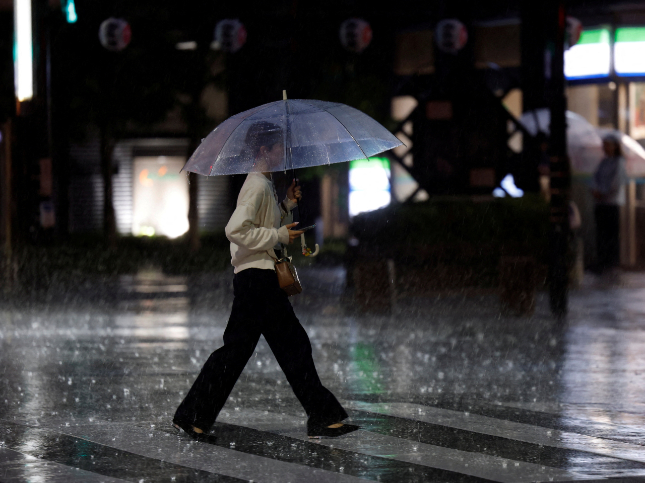 Central Tokyo was inundated by 629 millimetres of rain in September through to Monday. File photo: Reuters