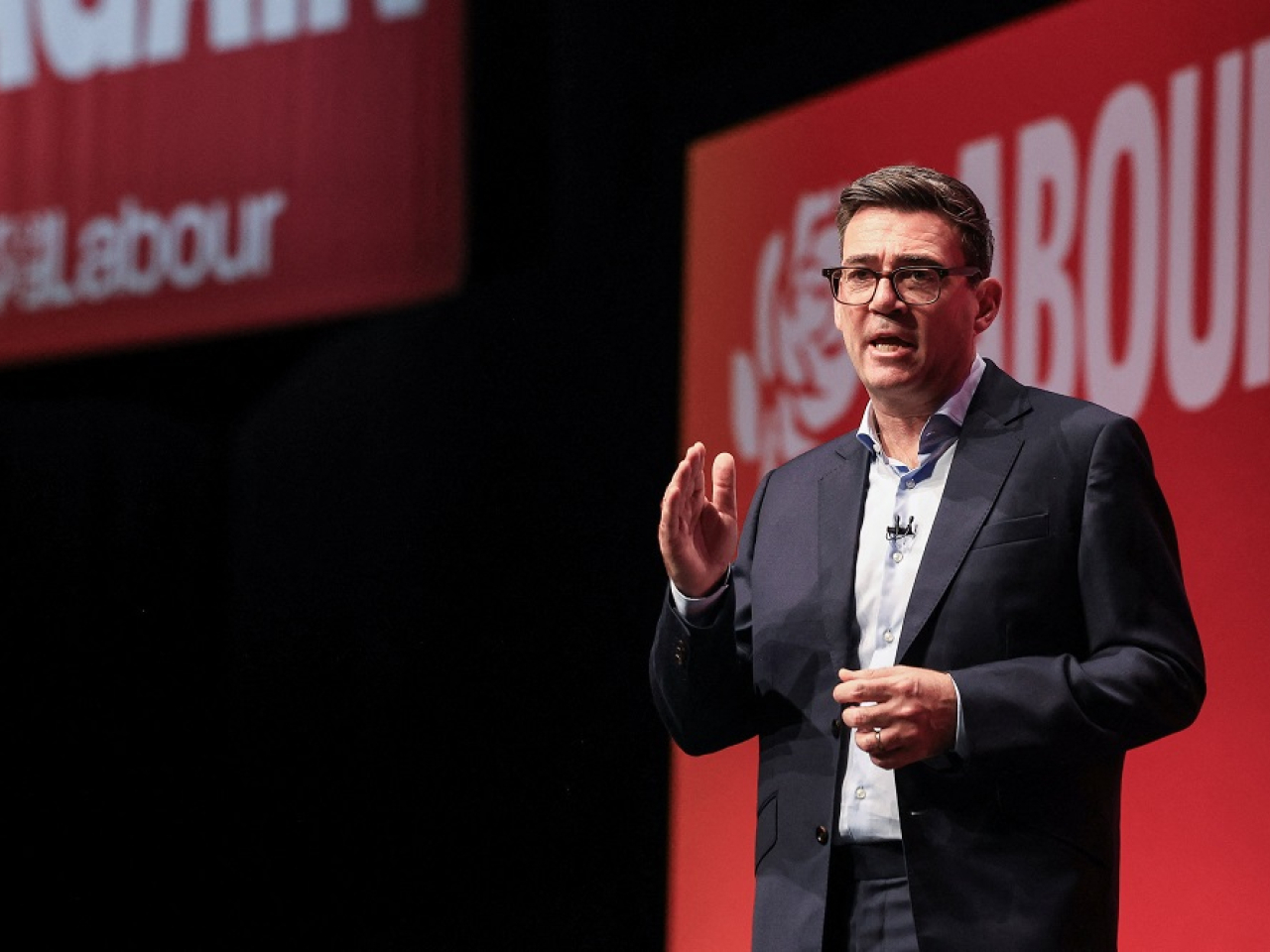 Andy Burnham told the Labour Party conference that the reforms will enable the UK government to fund a new national care service. Photo: Reuters