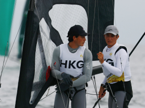HK skiff sailors team up for two medals at Asian Games