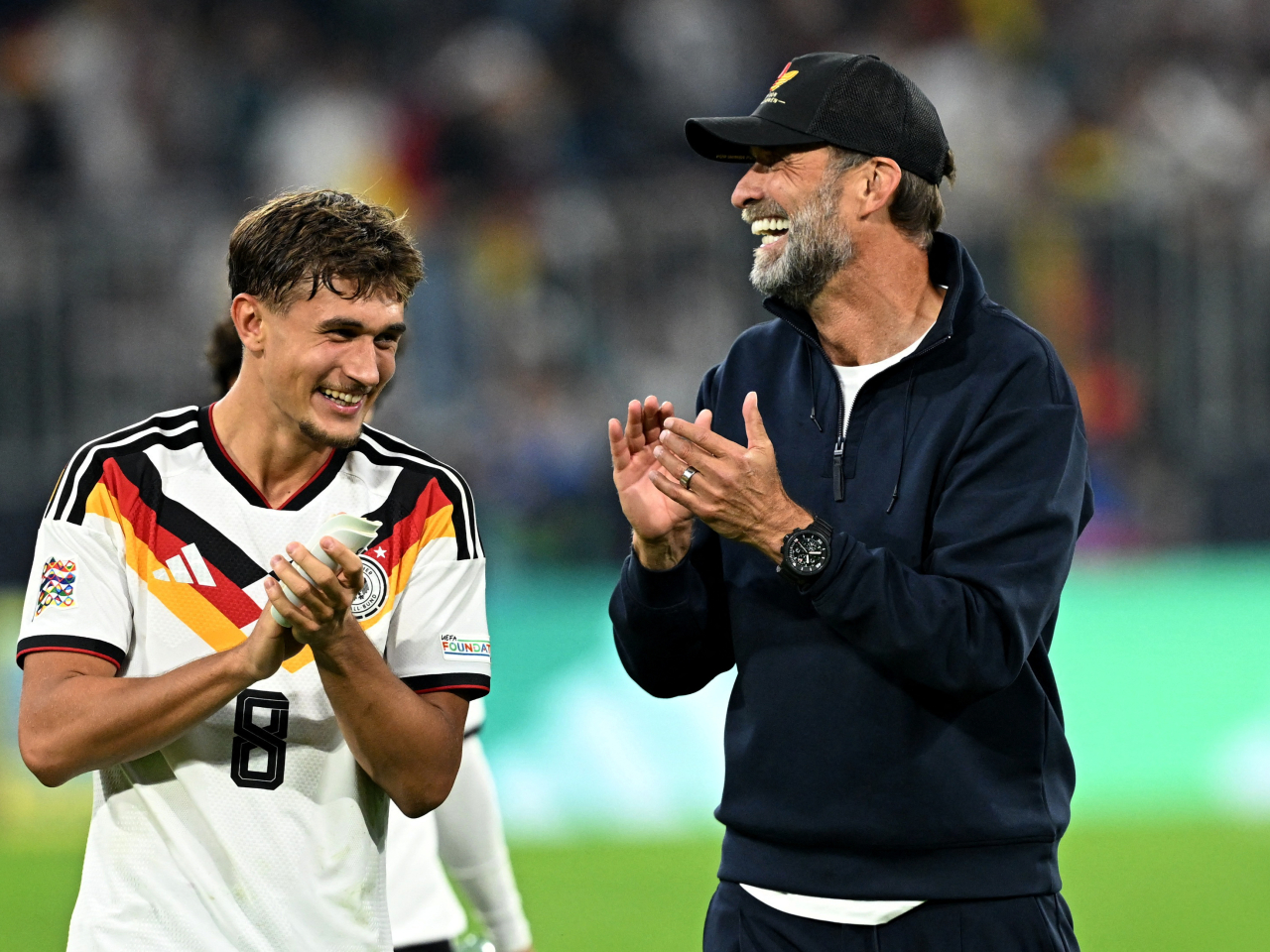 The win eases growing pressure on Klopp as Germany's new boss after a shaky start to his tenure. Photo: Reuters
