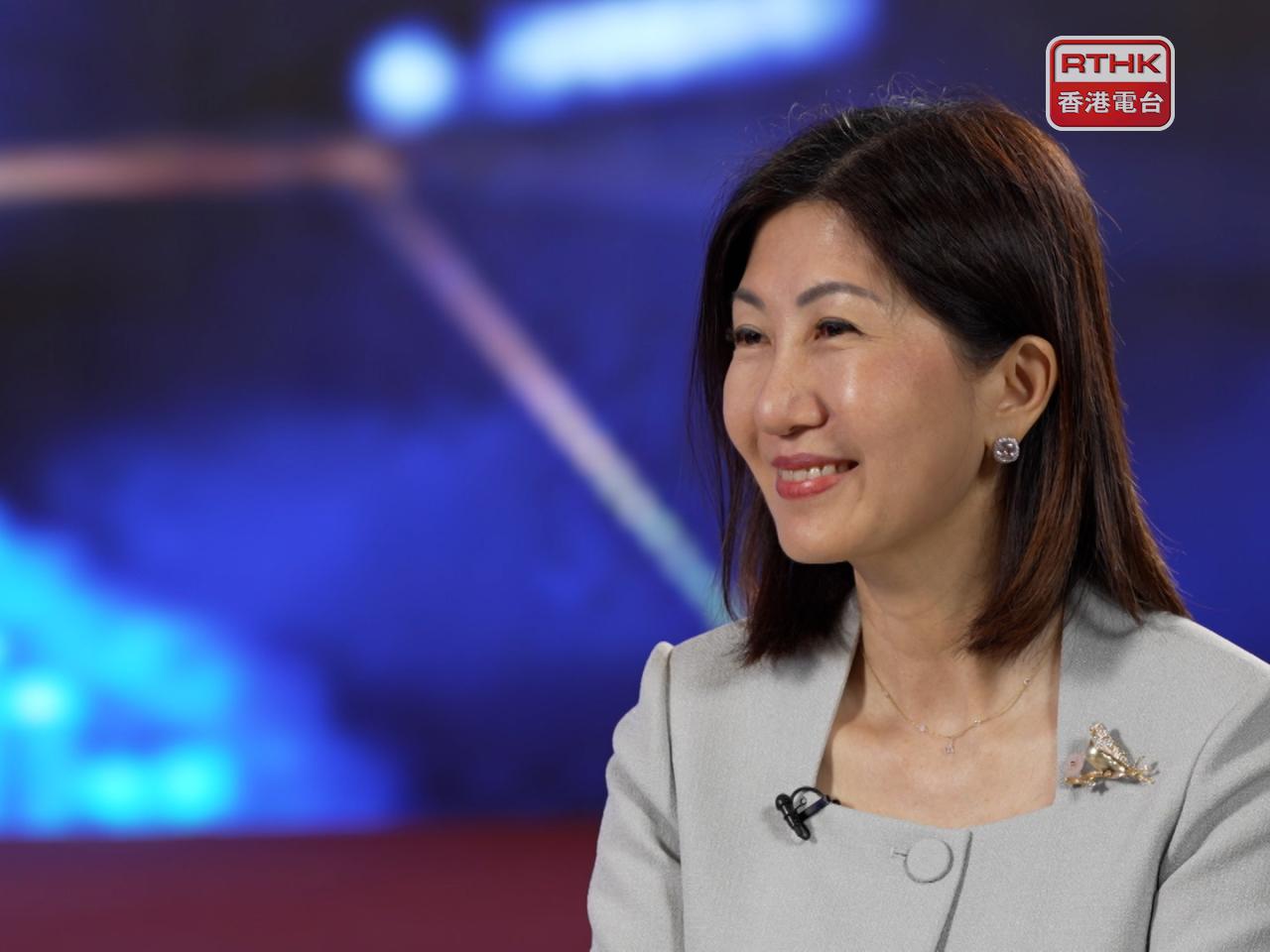 Bonnie Chan says the HKEX will provide other investment options in such areas as fixed income, currencies and commodities. Photo: RTHK