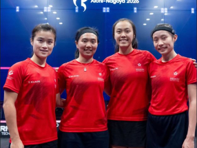 HK women's squash team narrowly misses out on gold