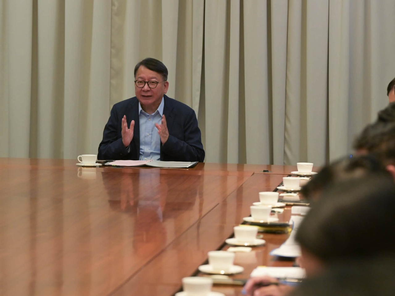 陳國基表示，粵港兩地政府會盡快敲定正式開通日期，並向公眾公布。（陳國基社交專頁）
