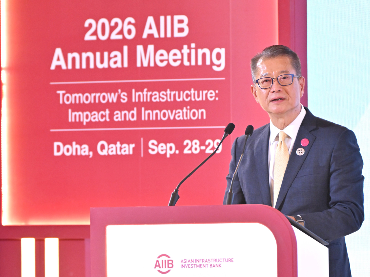 Paul Chan says Hong Kong expects substantive cooperation with the Middle East and the Global South. Photo courtesy of Paul Chan&rsquo;s blog