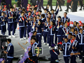 李家超祝賀港隊於亞運奪佳績