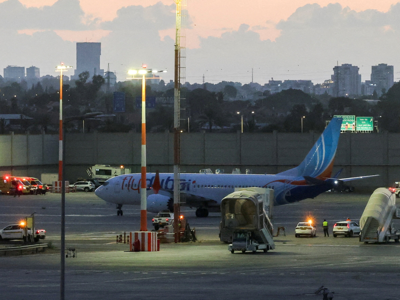 迪拜航空客機駕駛艙襲擊案，據報副機長哈馬米供稱，原本計劃操控飛機撞向以色列特拉維夫的本古里安機場。（路透社資料圖片）