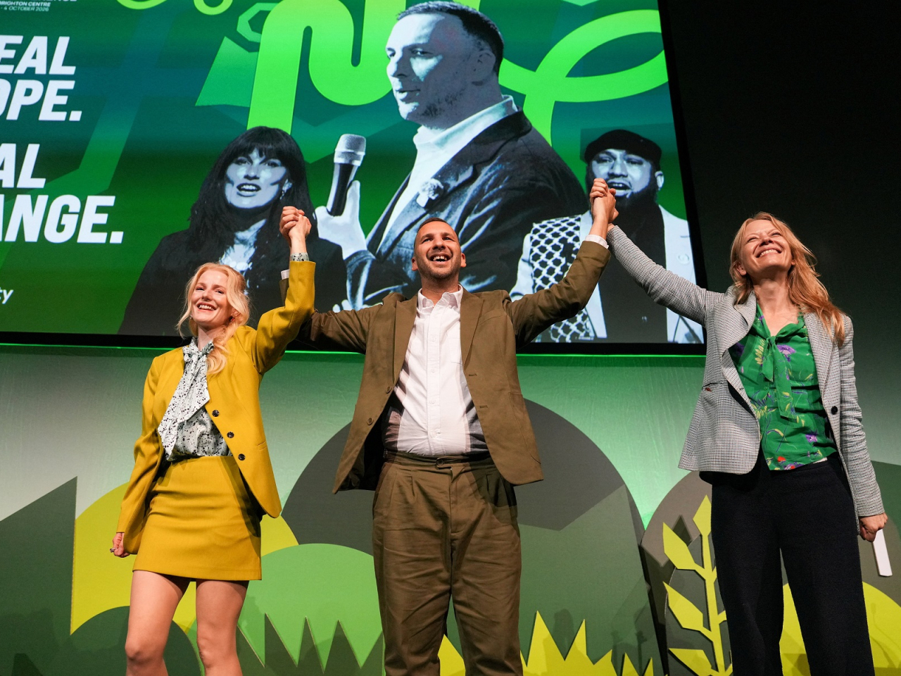 The Green Party's decision to define Zionism as racism at its annual conference has drawn a sharp rebuke from Israel as well as Jewish groups. Photo: Reuters