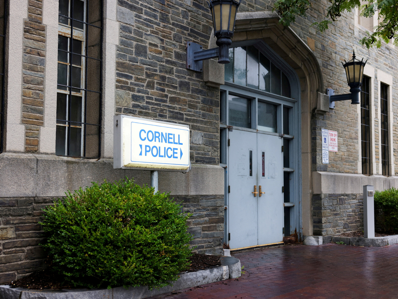 The campus police office at Cornell University in Ithaca, New York. File photo: Reuters