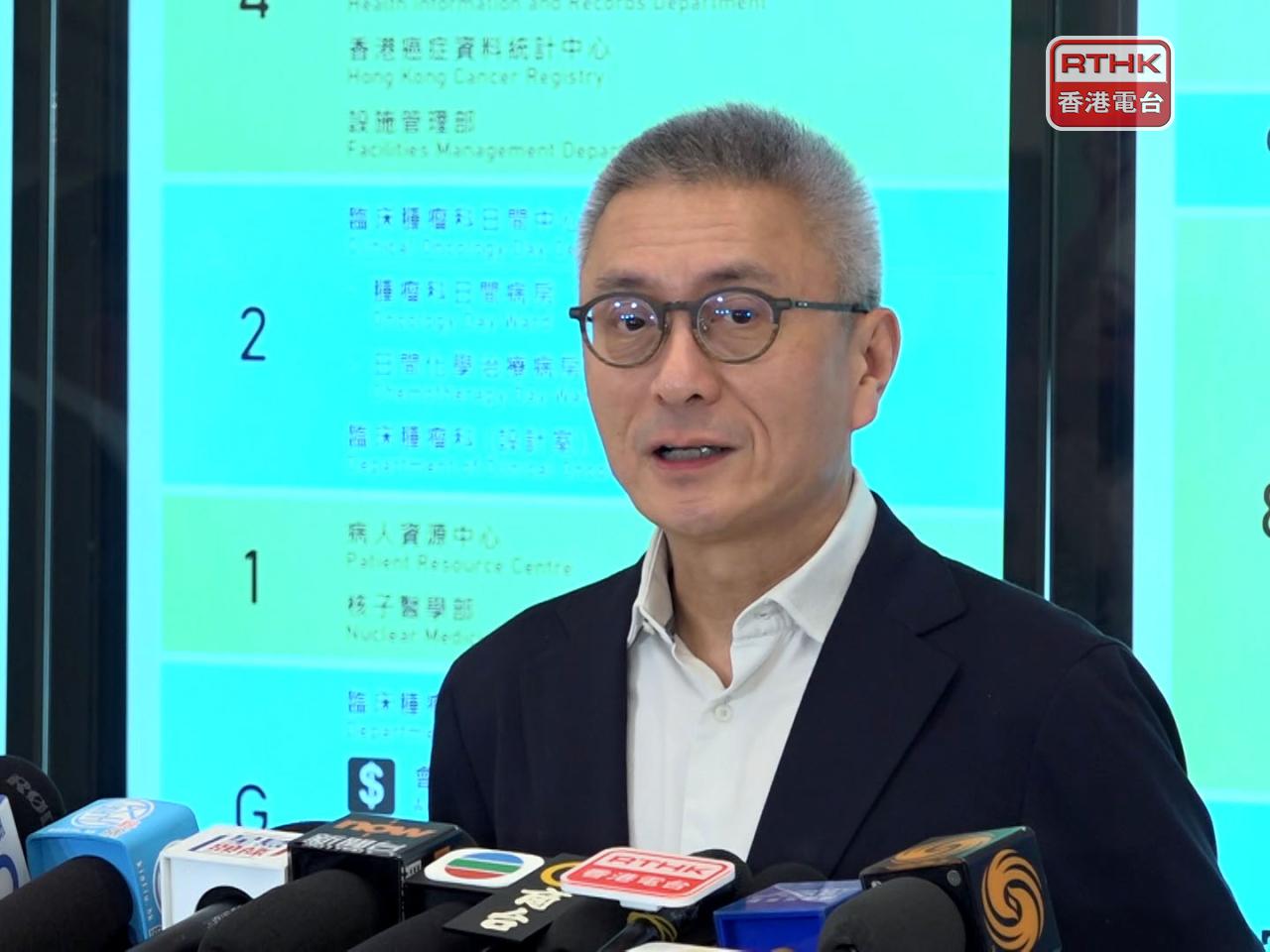 張復熾說，未來會適時透過年度計劃，增加資源擴展家庭醫學診所服務，也會因應開展專科門診服務。（陳韋丞攝）