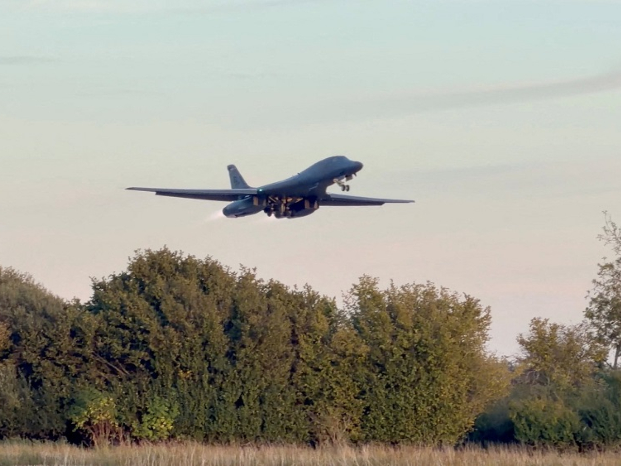 The Pentagon says all US bombers that were deployed to RAF Fairford have re-deployed to their home stations in the US. Photo: Reuters