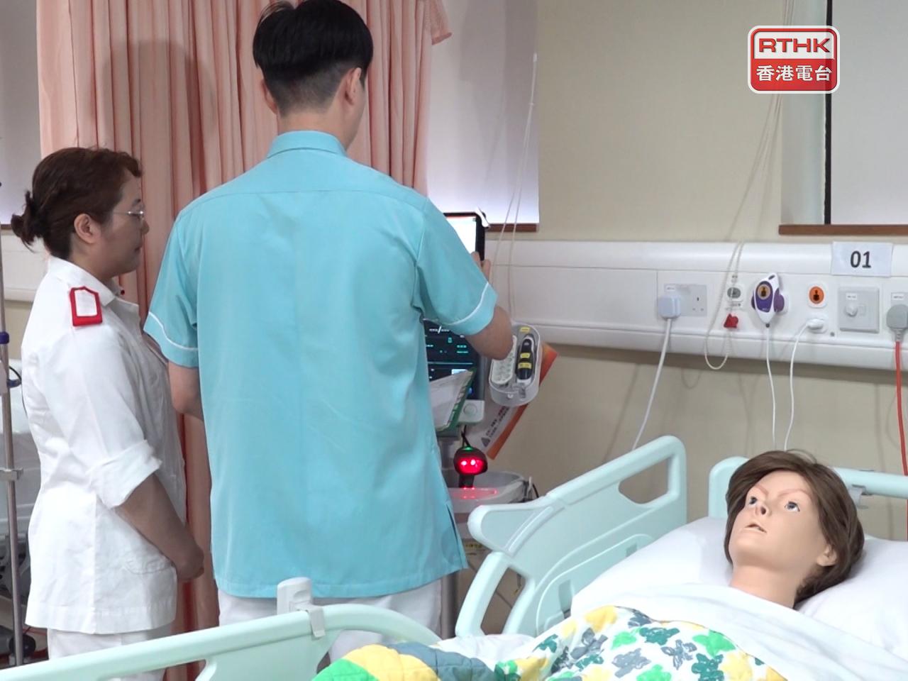 Over a quarter of the 4,000 nursing graduates this year sought private-sector jobs amid an overall increase in demand for nursing staff. File photo: RTHK