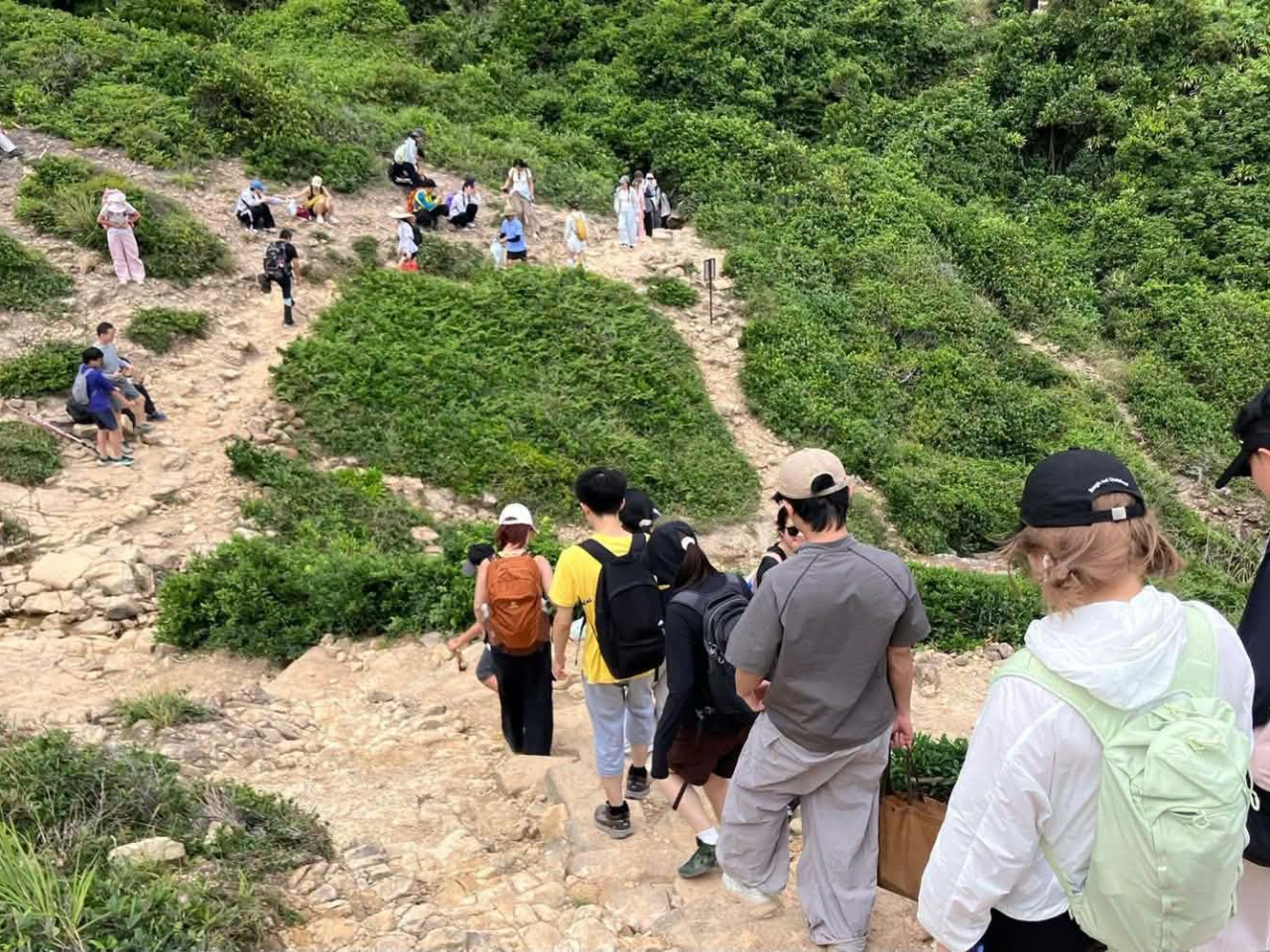 漁護署稱，破邊洲段秩序良好。（漁護署社交平台）