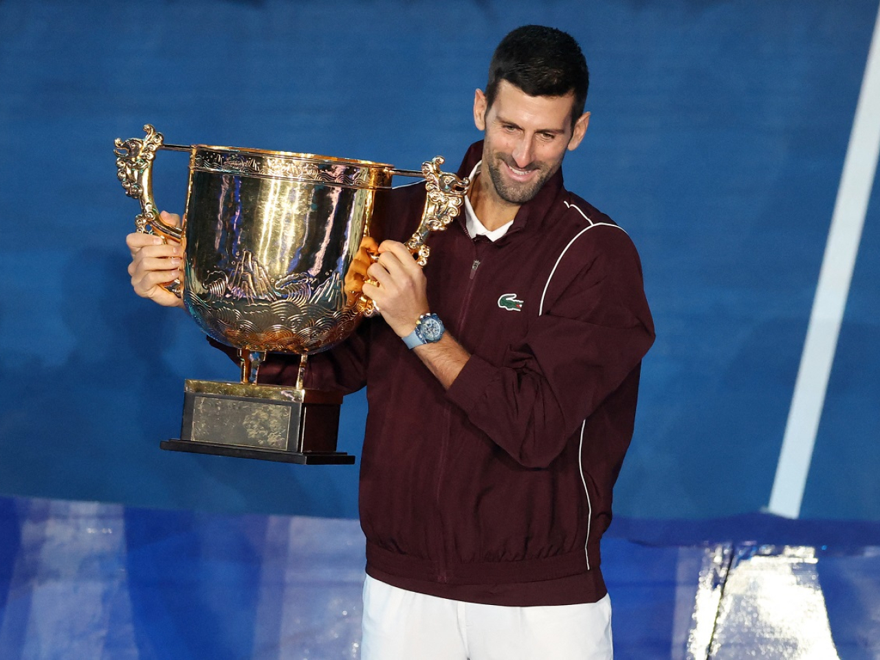 The latest China Open title is Novak Djokovic's seventh, and 102nd on the ATP tour. Photo: Reuters