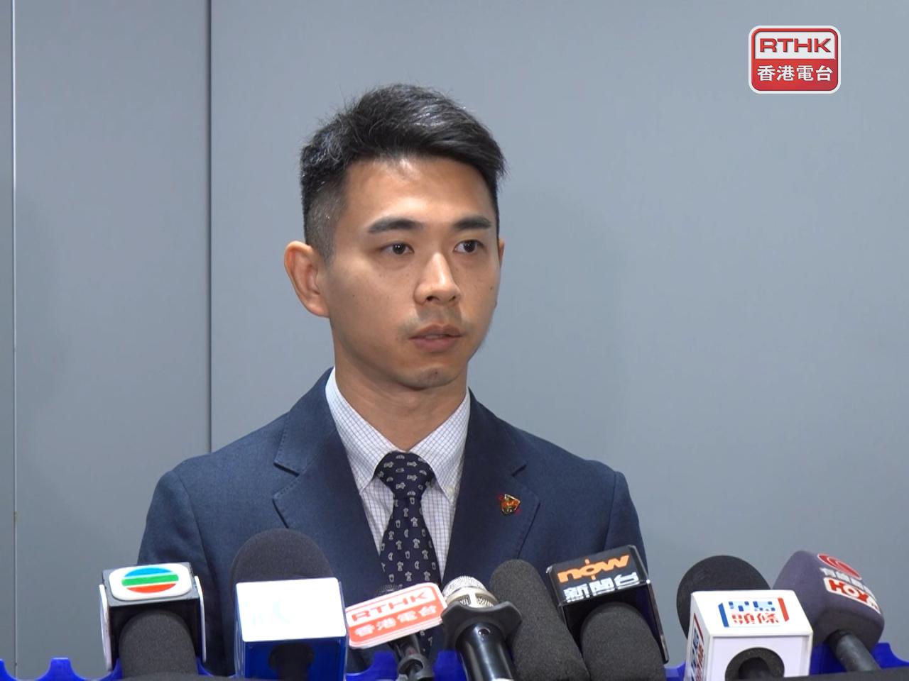 Senior inspector Wong Kam-wing said police could not rule out further arrests in the case. Photo: RTHK