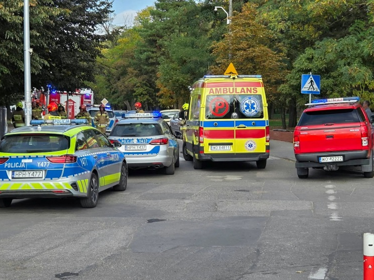 Police confirmed that the attacker was Polish to quash social media speculation that he may have been Ukrainian. Photo: Reuters