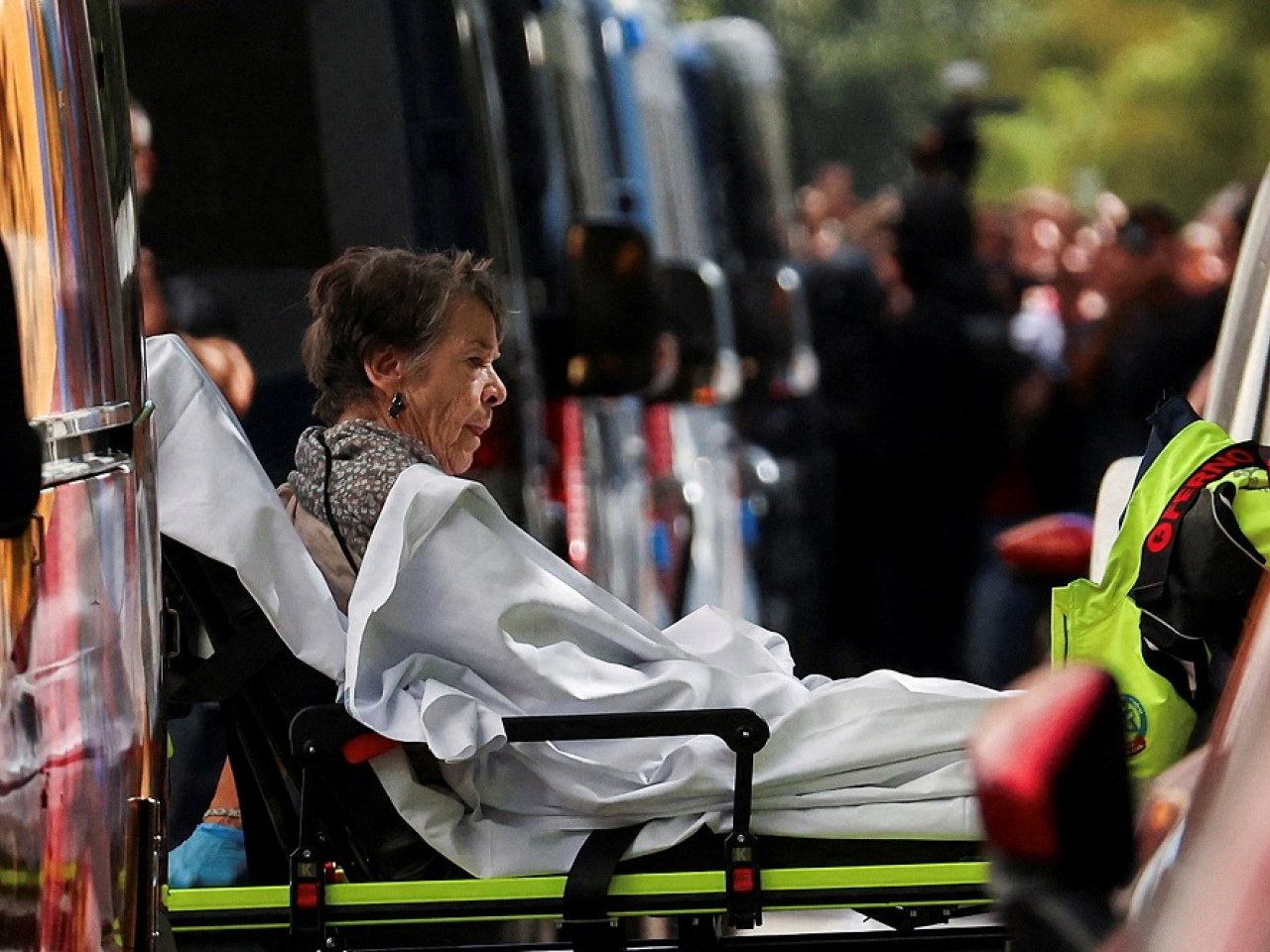 The image of Abascal being evicted from her lifelong Madrid home on a stretcher had sparked nationwide demonstrations. File photo: Reuters