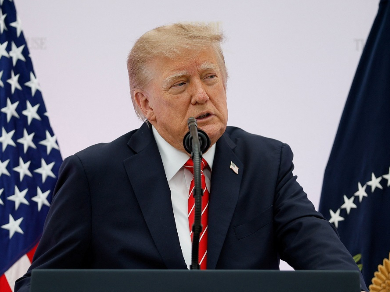 Donald Trump's assurance comes following media reports that the Pentagon has been drawing up strike options against Iran ahead of key midterm elections in the US. Photo: Reuters