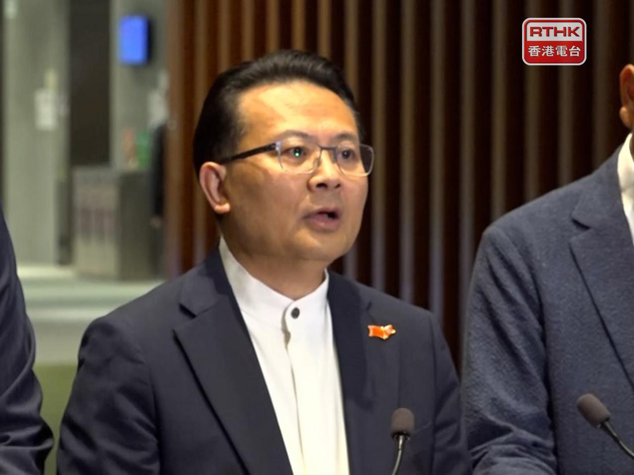 Brave Chan says he hopes more high-end tourists will come to Hong Kong after the revamped Huanggang port opens. Photo: RTHK