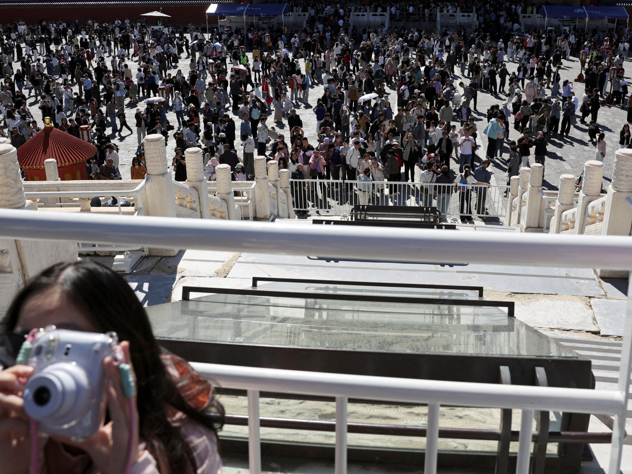 The number of domestic trips rose 6.3 percent from the eight-day National Day and Mid-Autumn Festival holiday in 2025. File photo: Reuters