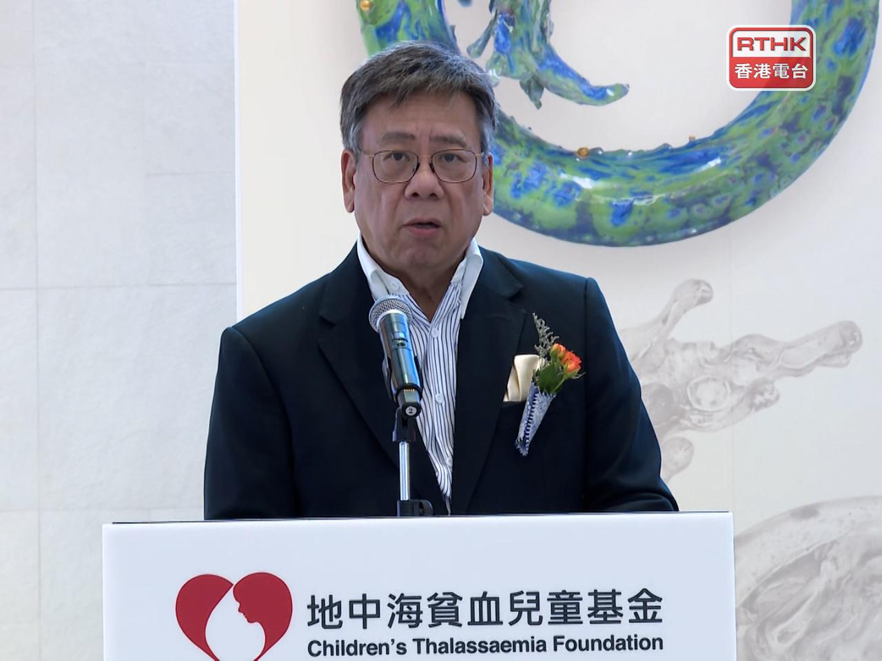 丘應樺說，地中海貧血症患者需要長期接受治療和跟進，病人和家庭面對不同需要。（陳永祥攝）