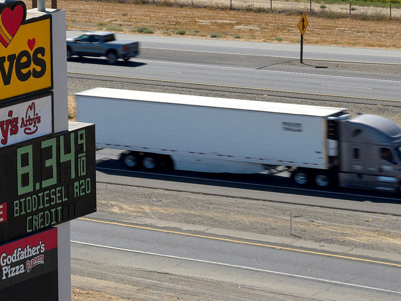 Trump has been under pressure to bring down diesel prices ahead of key midterm elections next month. Photo: Reuters