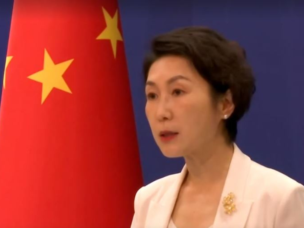 Mao Ning calls for dialogue and negotiation to resolve differences and disputes in the Middle East. Photo: Reuters