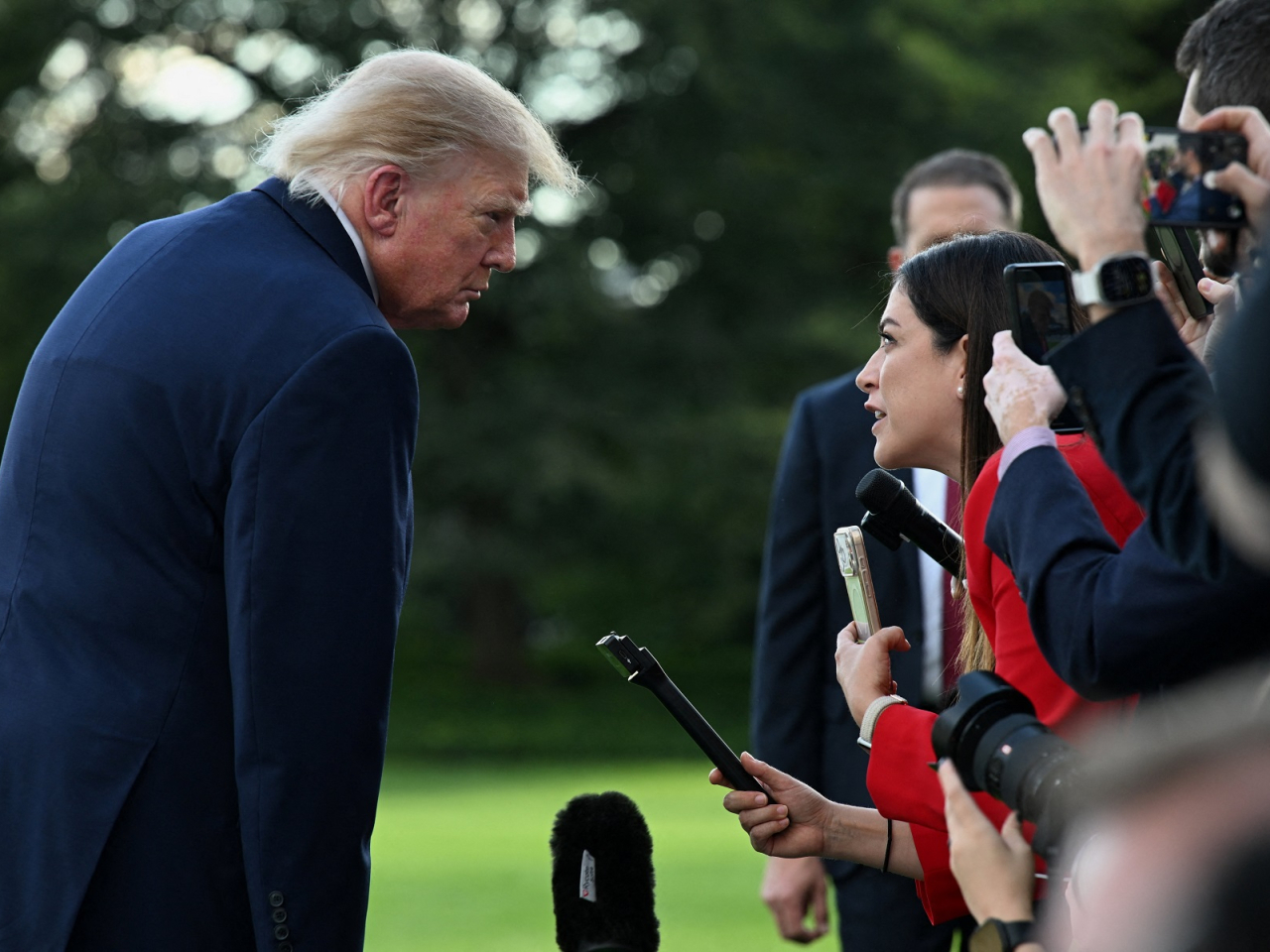 Trump has rejected criticism of his diesel deal with Russia, including from members of his own Republican party. Photo: Reuters