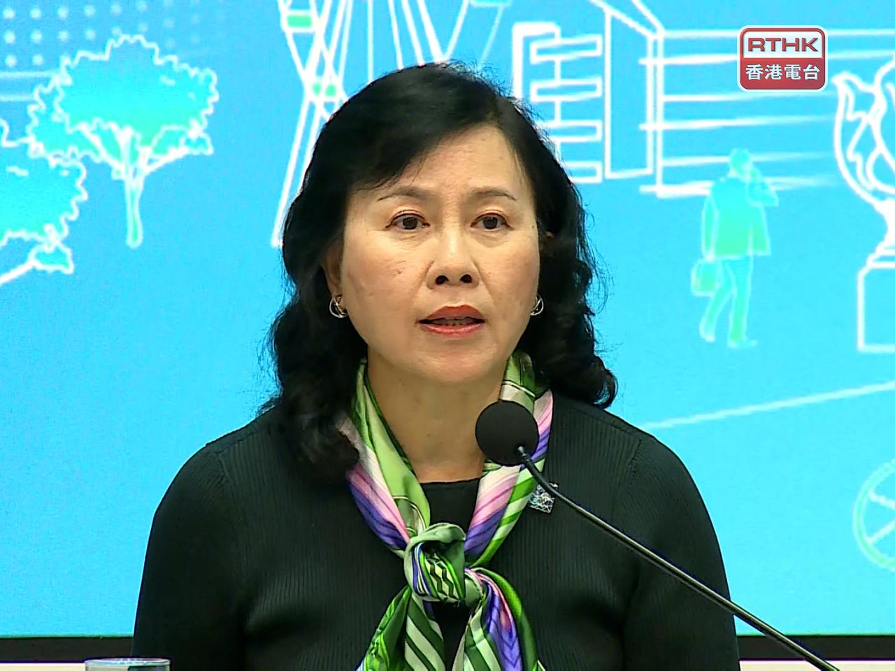 Mable Chan says trial runs have prepared Huanggang port to handle high Chung Yeung passenger and vehicle flows. Photo: RTHK
