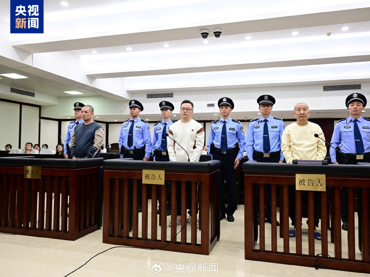緬北魏家犯罪集團系列案一審宣判。（央視新聞）