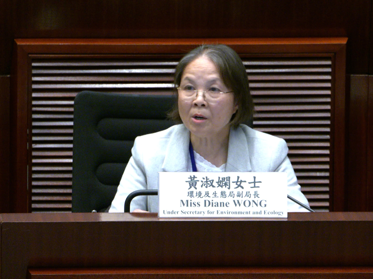 黃淑嫻指當初在財政預算案列出的相關費用為25億，經招標後費用已壓至約20億元。