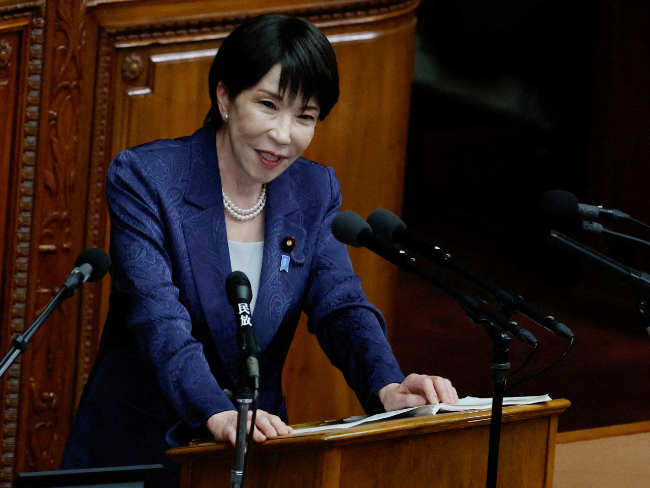 高市早苗表示，日美雙方上星期開始就事件舉行實務層面高級別磋商。（路透社資料圖片）