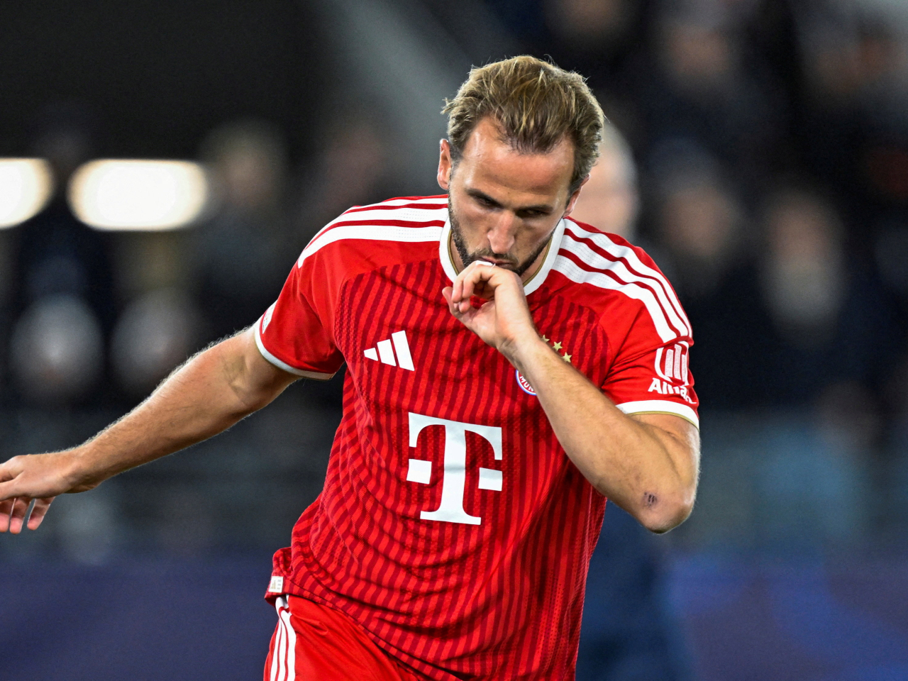Harry Kane scored twice in the second half to lead Bayern Munich's fightback against Viking Stavanger. Photo: Reuters