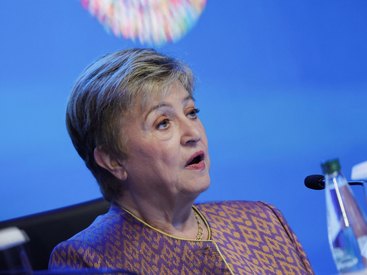 IMF chief Kristalina Georgieva said higher benchmark yields in advanced economies were spilling over to emerging markets and low-income countries. Photo: Reuters