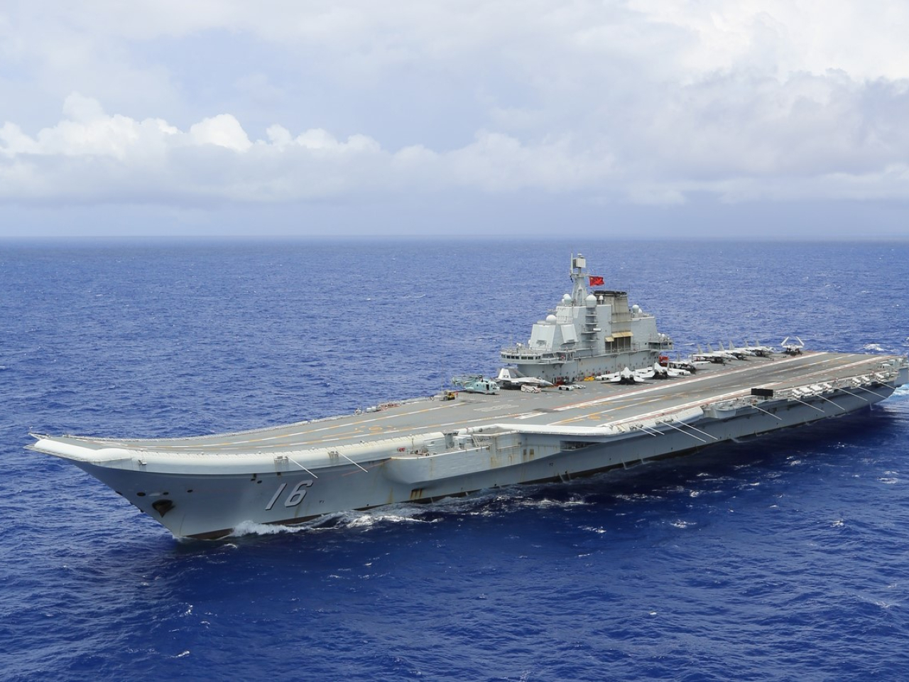 遼寧艦航母編隊赴西太平洋相關海域開展訓練。（新華社資料圖片）