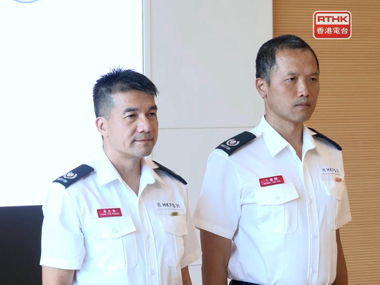 消防處將加強巡邏及採取應變部署，鎖定12個山火風險相對較高地點。（孔令輝攝）