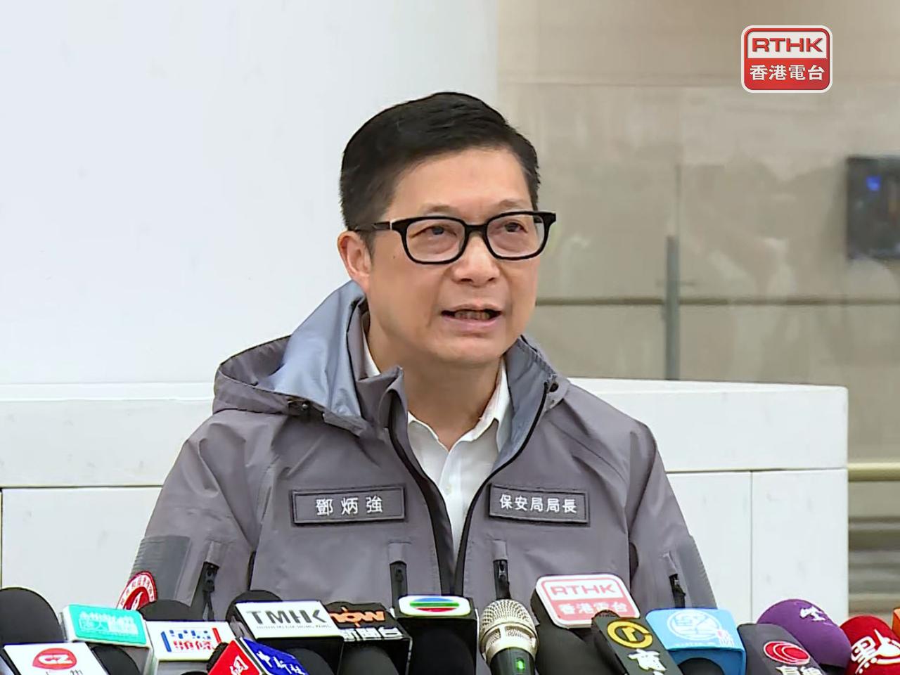 Chris Tang said on-site management had been enhanced at Huanggang port. File photo: RTHK