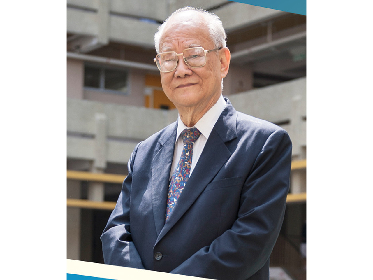 Ng Hong-mun was the principal of Pui Kiu Middle School from 1958 to 1985. Photo courtesy of Pui Kiu Education Foundation