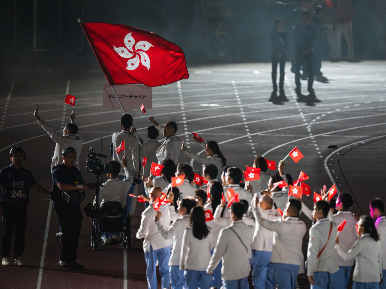 港隊今屆派出約80名運動員，參加硬地滾球、射箭、田徑、羽毛球、劍擊、乒乓球﹑游泳等10個項目。（中國香港殘疾人奧委會提供）