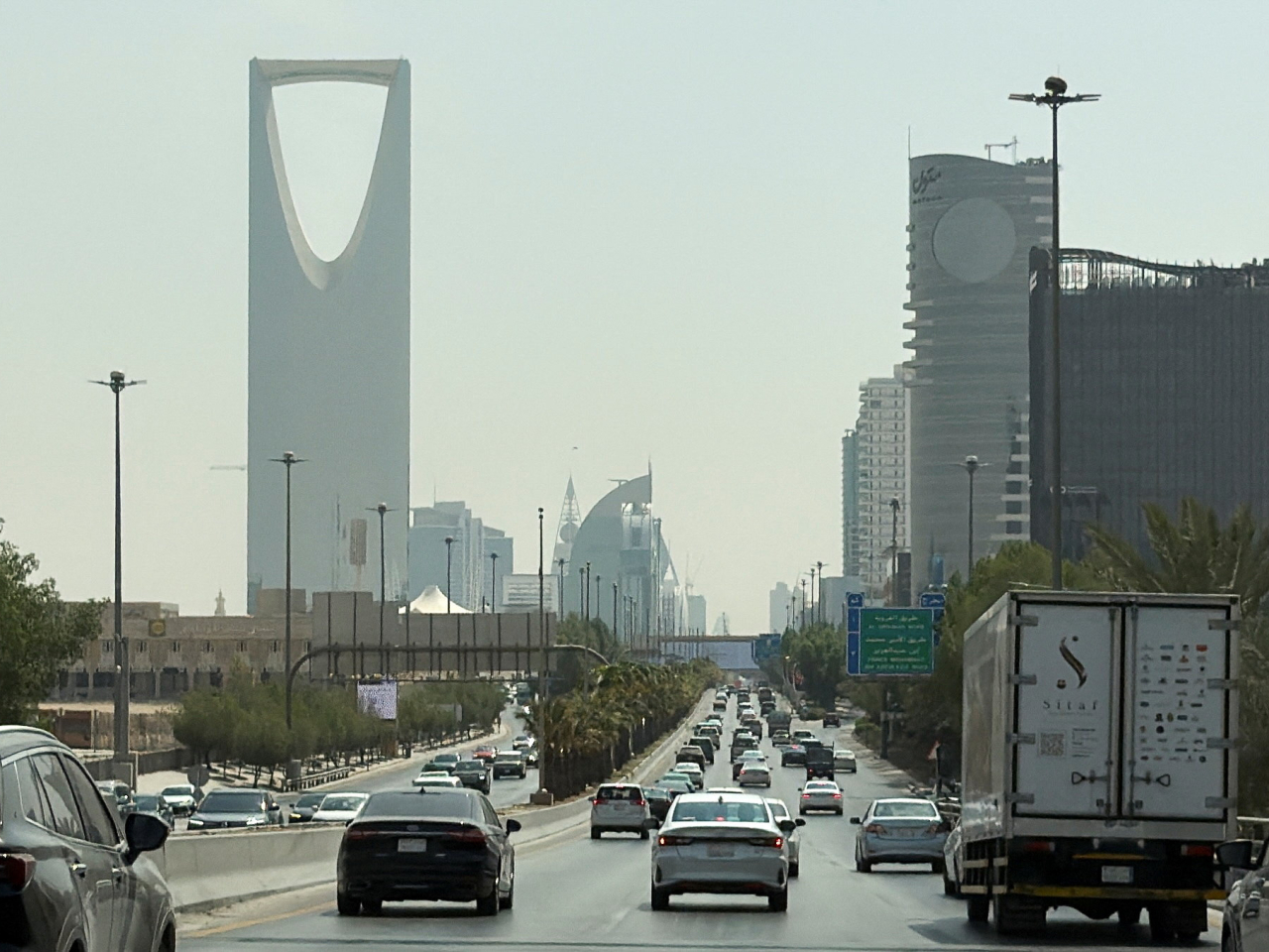 The recent Houthi attacks on Saudi Arabia have disrupted the operations of the iconic skyscraper. Photo: Reuters