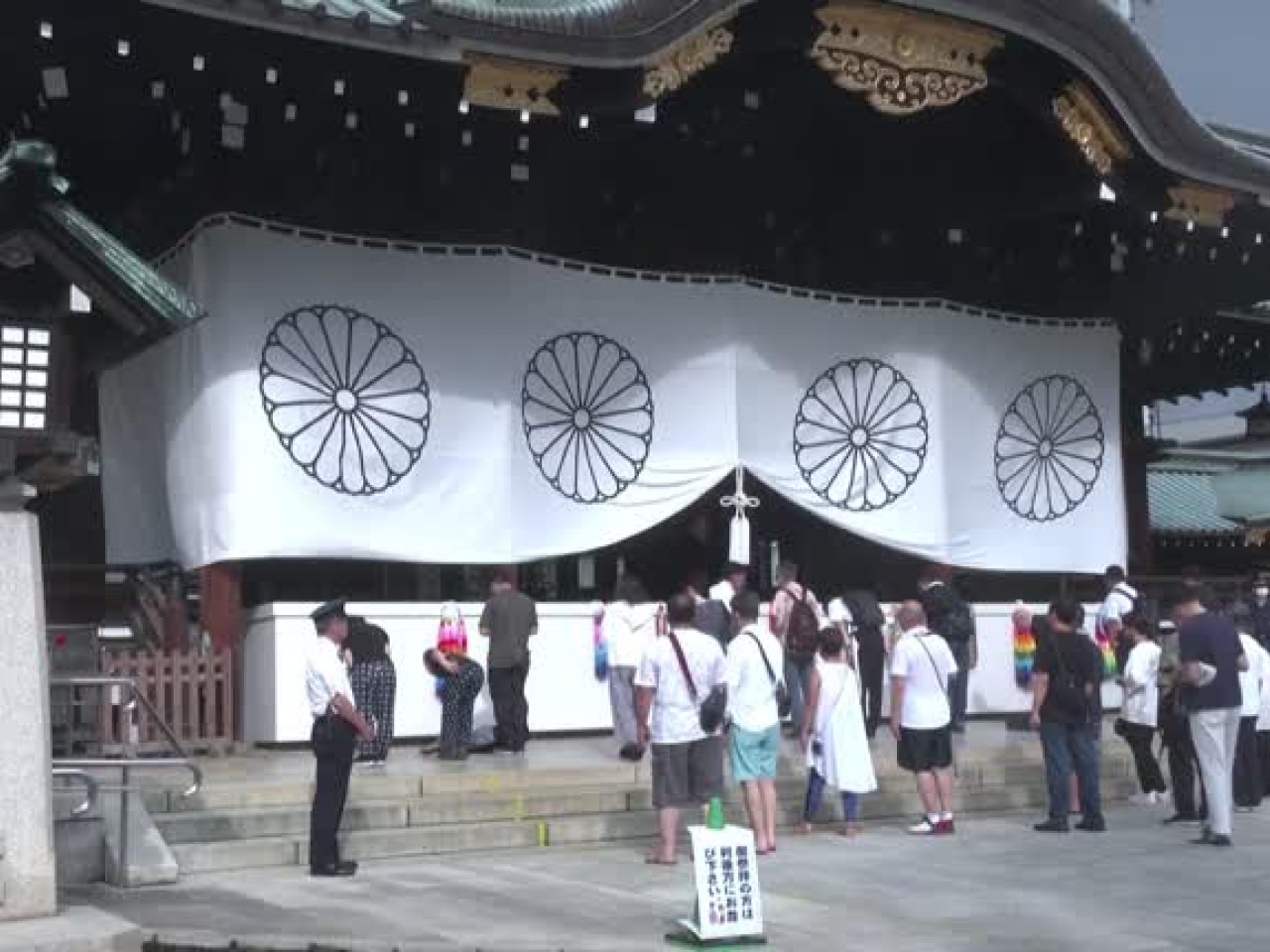 日本首相高市早苗向靖國神社供奉祭祀費。（路透社資料圖片）