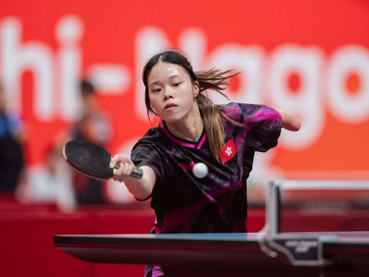 Lam Yan-yu was among several SAR paddlers who saw the podium in Nagoya. Photo courtesy of China Hong Kong Paralympic Committee