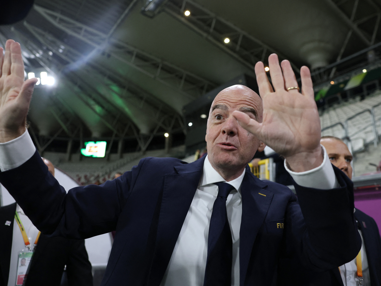 Gianni Infantino's remuneration package and Fifa's ties to Donald Trump and his family are questions Uefa wants answers to. File photo: Reuters